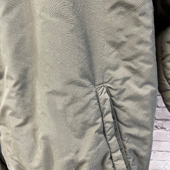 Browning Reversible Puffer Jacket Real Tree Camo/Olive Green Outdoor Full Zip - Picture 13 of 14